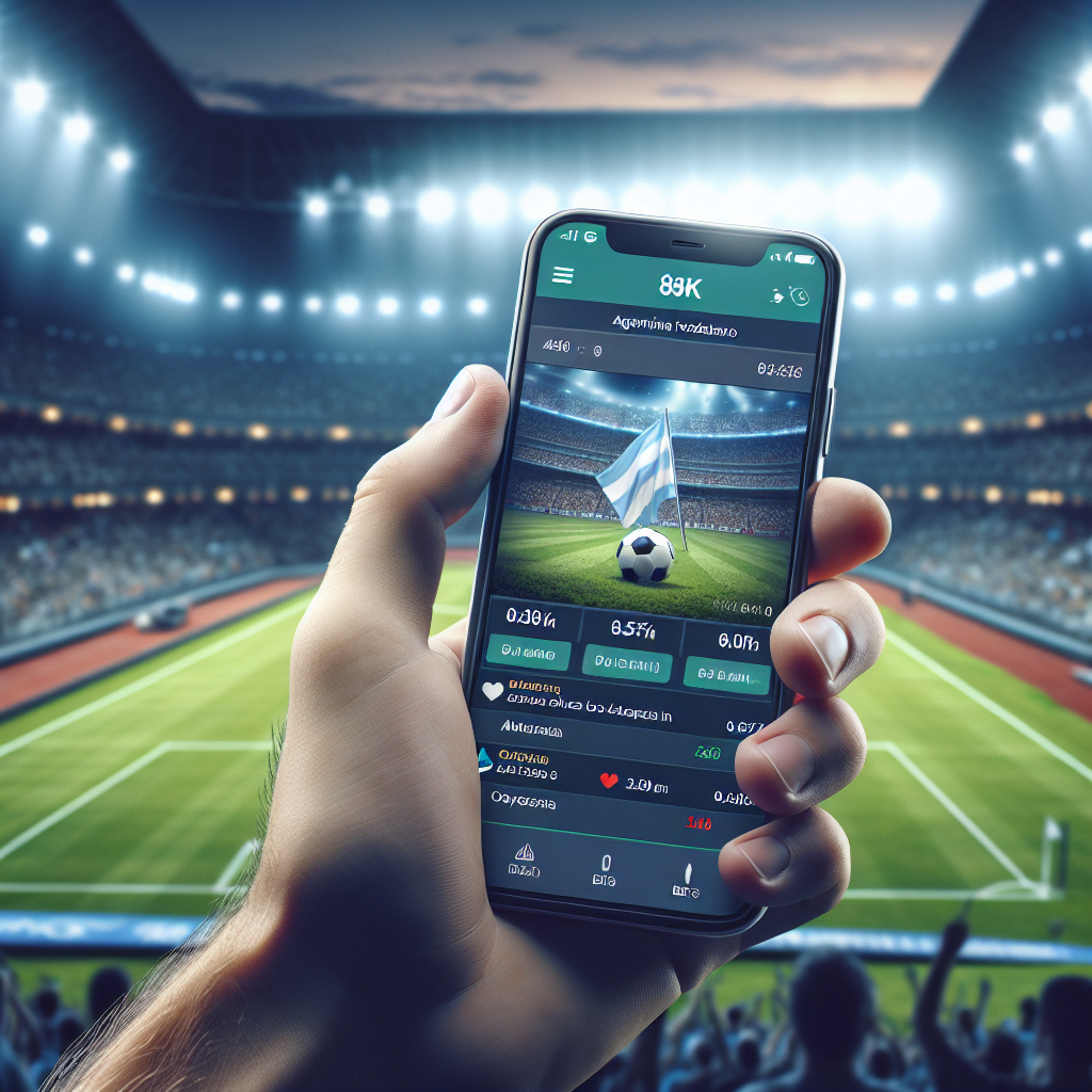 App móvil de Bplay mostrando opciones de apuestas deportivas en vivo