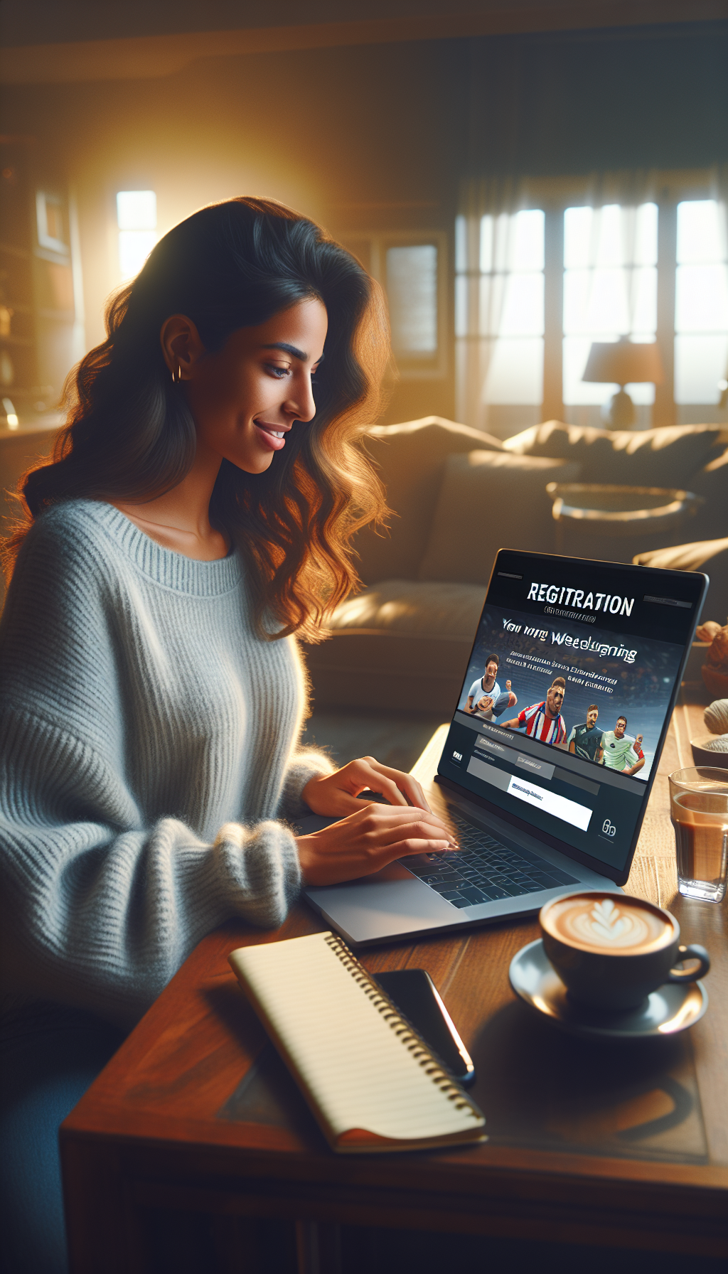 Usuario registrándose en Bplay para apostar online desde Argentina