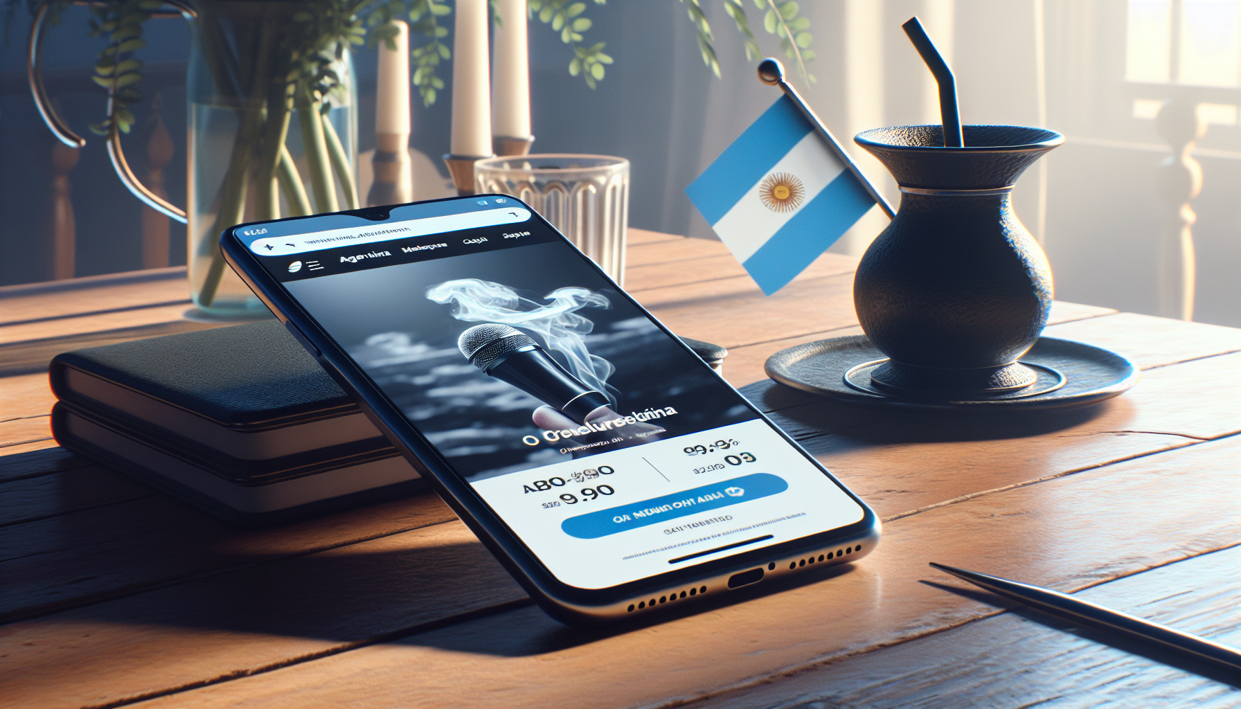 Promo code Bplay Argentina en smartphone con ofertas y bonos exclusivos