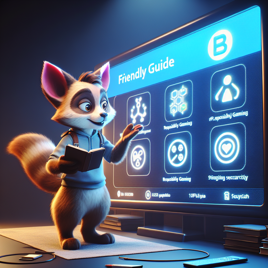 Guía visual de uso correcto y responsable del sitio Bplay con iconos de seguridad