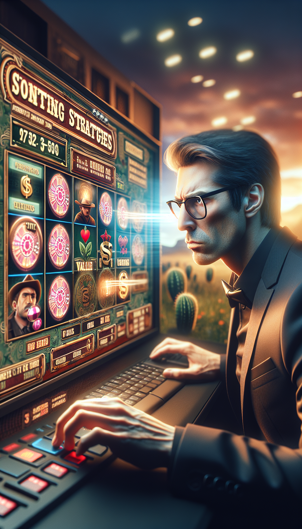 Jugador aplicando estrategias en Buffalo King Megaways con tabla de pagos en pantalla