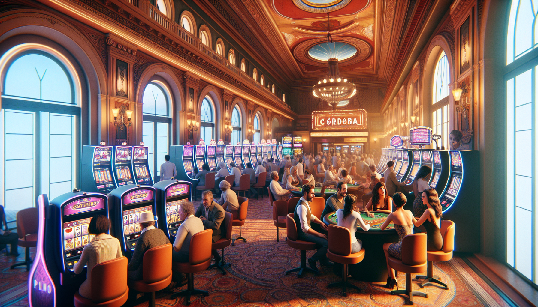 Jugadores disfrutando de experiencias variadas en el casino BPLAY Córdoba