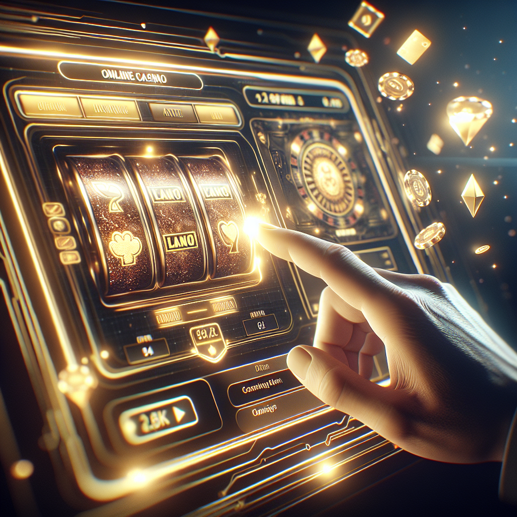 Proceso de registro y selección de slots dorados en la web de Gold Party