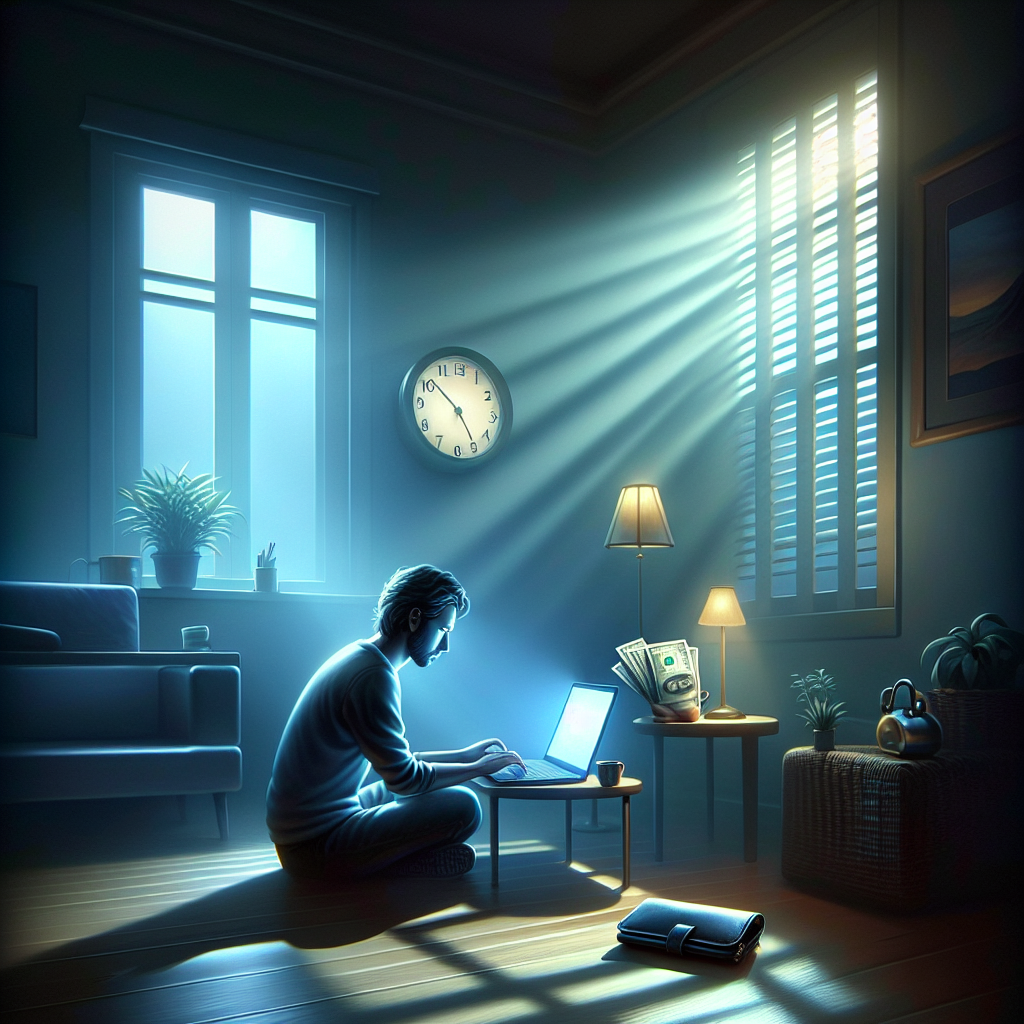 Jugador estableciendo límites de tiempo y dinero para jugar de forma segura