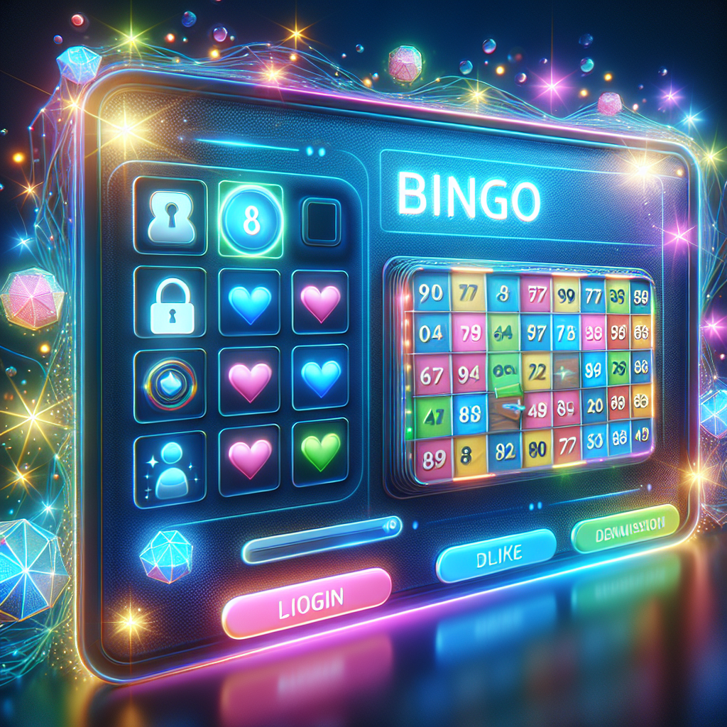 Vista cercana de la interfaz segura y amigable de juegos de bingo en Bplay